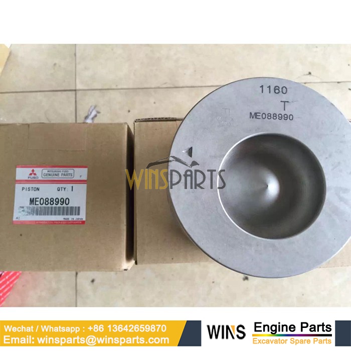 ME088990 Mitsubishi 6D34 ENGINE PISTON