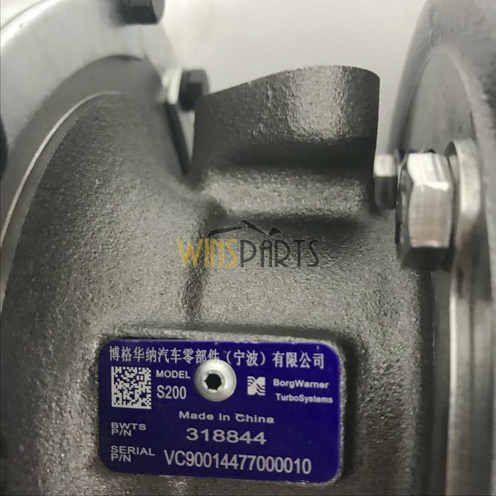 VOE 20515585 318844 Volvo Diesel Engine D6D Turbocharger BORGWARNER EC210B EC180B EC160B EW200B Excavator Parts