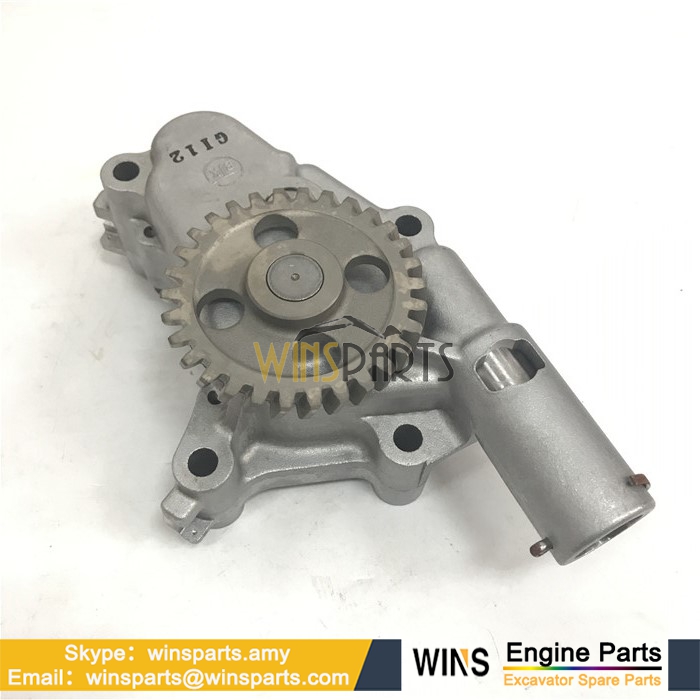 1-13100312-0 1-13100312-1 1-13100-312-1 1131003121 ISUZU DIESEL ENGINE 6WG1 OIL PUMP ASM Hitachi ZX450-3 ZX470-5 ZX500LC ZX650LC-3 ZX870 Excavator Parts