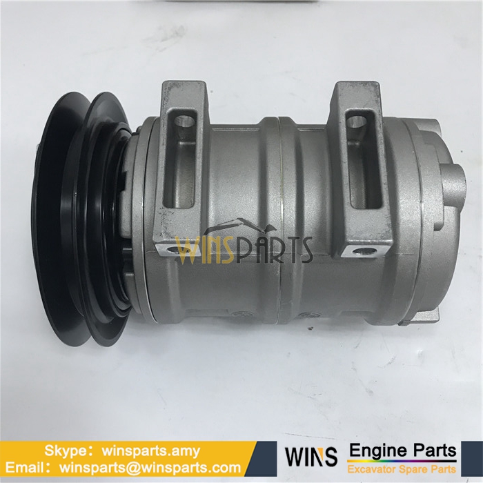 4456130 AIR CONDITIONER COMPRESSOR Hitachi ZX75 ZX85 ZX135 ZX200 ZX210 ZX225US ZX270 Excavator Parts 