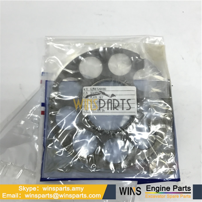 5I-8636 5I8636 M2X120 Hydraulic Swing Motor PLATE RETAINER Kawasaki Caterpillar 320B Excavator