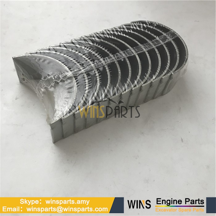 6222-39-3040 6222-38-3040 6222-37-3040 6222-36-3040 MAIN METAL ASS'Y KOMATSU KOMATSU SA6D108 ENGINE PARTS (2)