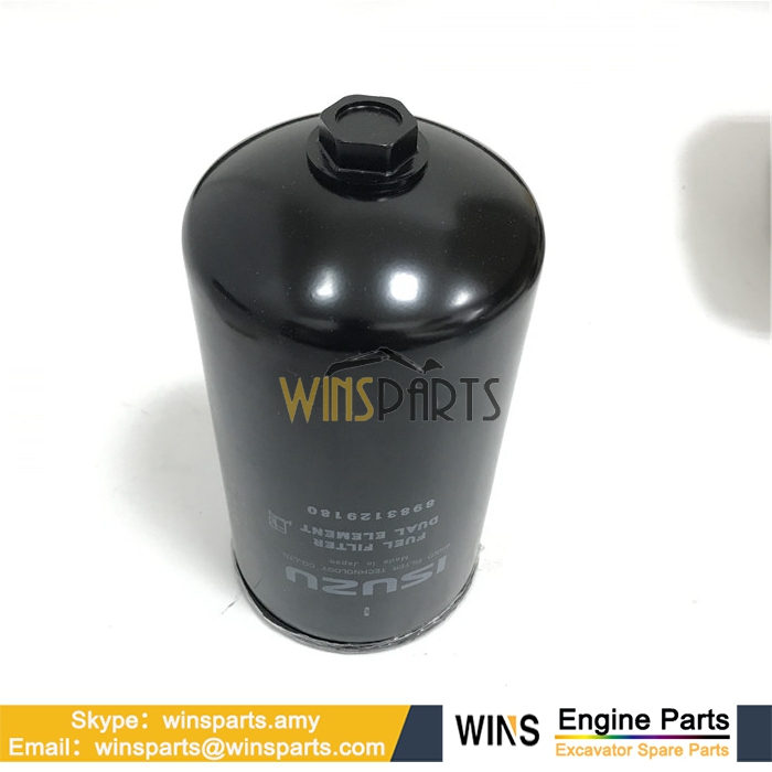 YA00033486 8-98312918-0 ISUZU FUEL FILTER Hitachi Excavator 