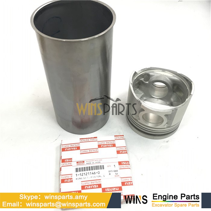 1-11261384-0 1112613840 1-11261-384-0 1112613840 ISUZU 4BG1 6BG1 ENGINE Cylinder Liner ZX135 ZX160LC ZX180LC ZX200-3G Excavator Parts