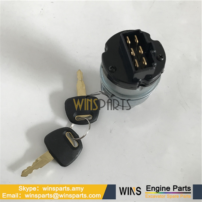 4448303 4360297 ISUZU 6BG1 Engine START SWITCH Hitachi ZX240-3 EX400-5 EX200-3 EX550-5 ZX200-3G Excavator Electrical Parts