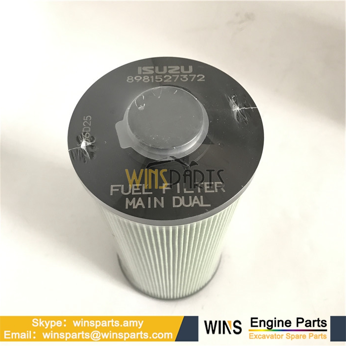 4719920 8-98152737-3 ISUZU Diesel Engine Fuel Filter Hitachi ZW250-5B ZX290LC-5B ZX350LCN-5B Excavator Parts