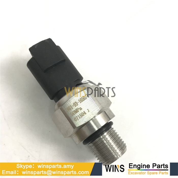 7861-93-1651 7861931651 7861-93-1650 79515273 7861-93-1652 7861-93-1653 Komatsu Hydraulic Oil PRESSURE Sensor PC240 PC290 Excavator Spare Parts