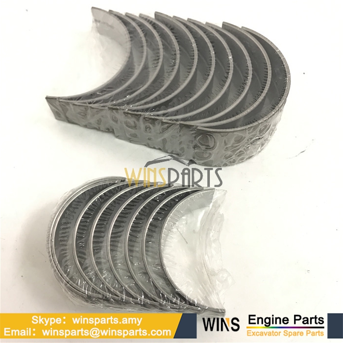 ISUZU C240 C221 DIESEL Engine CRANKSHAFT METAL KIT Connection Rod Bearing Thrust Washer Forklift Parts 