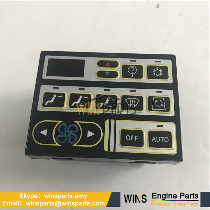 VOE14631179 VOE 14631179 Air conditioning control panel Switch Volvo EC135B EC140B EC160B EC180B EC210B EC240B EC290B EC330B EC360B EC460B EC700B Excavator Parts