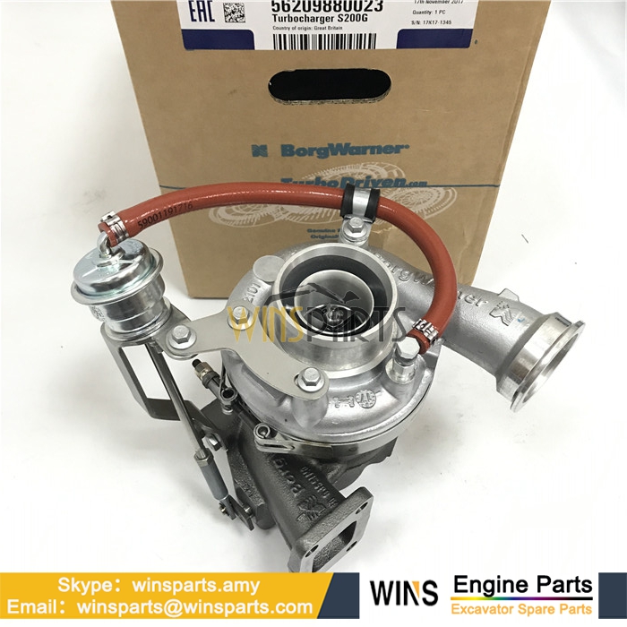 VOE21498468 21498468 BORGWARNER 56209880023 S200G D7E DIESEL Engine Turbocharger Volvo Heavy EC250D EC290B EC290C EC300D Excavator Spare Parts