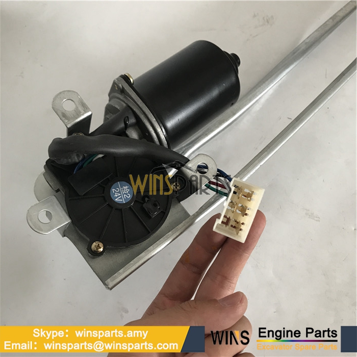 300512-00010 30051200010 CABIN GLASS MOTOR WIPER DOOSAN DX140A DX180LC DX170W DX225LC-3 DX350LC DX480LC Excavator 