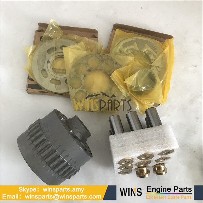 4373197 Kawasaki M2X146B-CHB Hydraulic Swing Motor Cylinder block Piston shoe Set plate Hitachi EX120-2 EX120-5 EX100-3 EX100-5 Excavator Parts