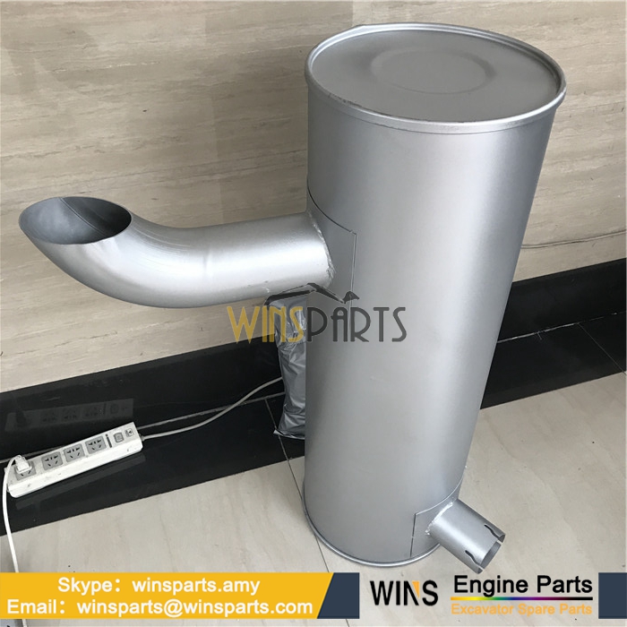 LC12P00014P2 LC12P00014P1 VHS1850E0780 Hino J08E MUFFLER Assembly For Kobelco SK350-8 SK350-9 SK330lc-8 Excavator Parts