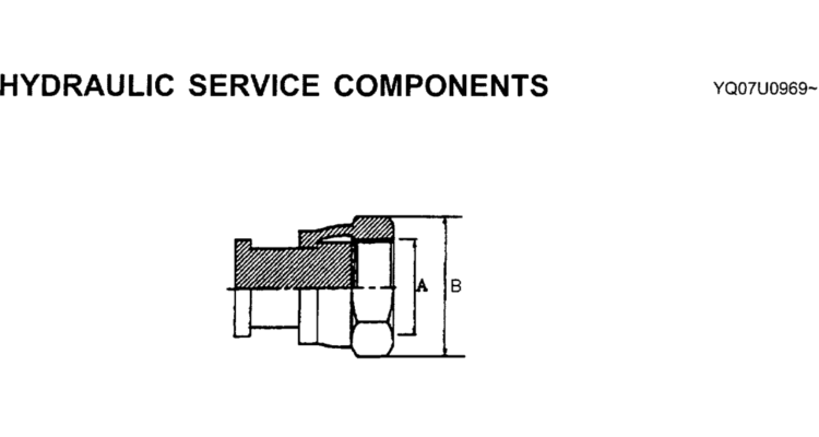 00 009 HYDRAULIC SERVICE COMPONENTS–O RINGS