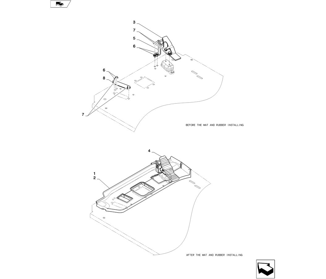 01-051(05) CONTROLS, OPERATORS (NIBBLER & BREAKER)-2 SK130-8 SK140LC Excavator Parts Number Electronic Catalog EPC Manuals