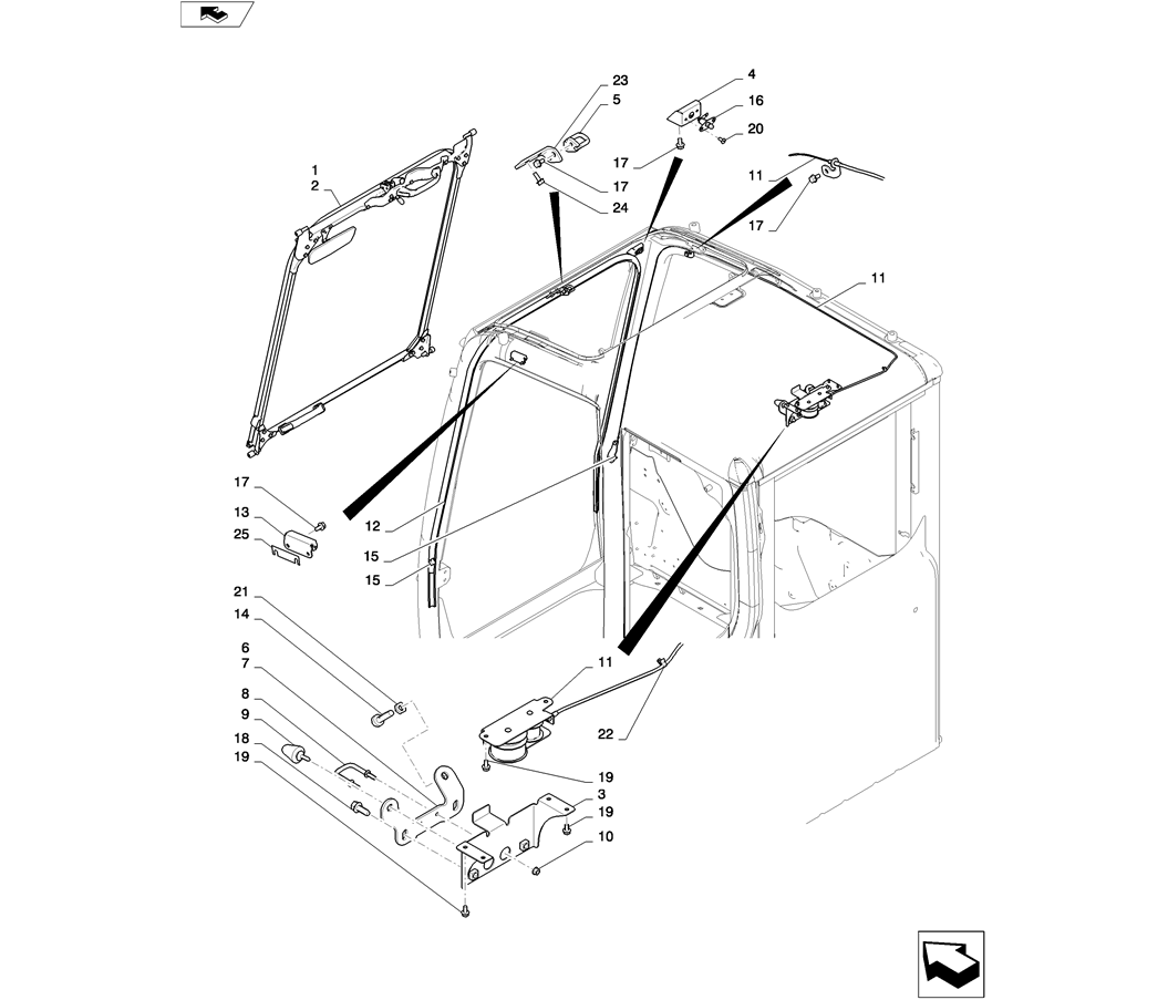 01-062(09) CAB INSTALLATION-2 SK130-8 SK140LC Excavator Parts Number Electronic Catalog EPC Manuals