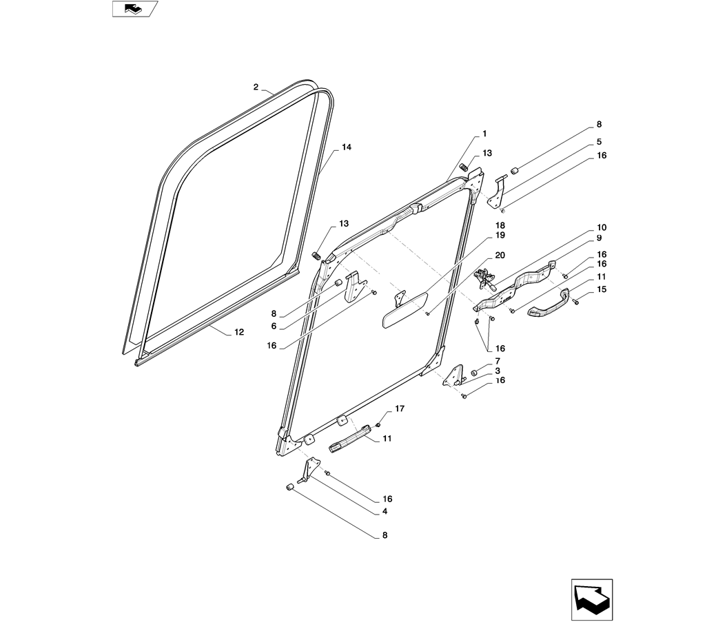 01-062(10) CAB INSTALLATION-2 SK130-8 SK140LC Excavator Parts Number Electronic Catalog EPC Manuals