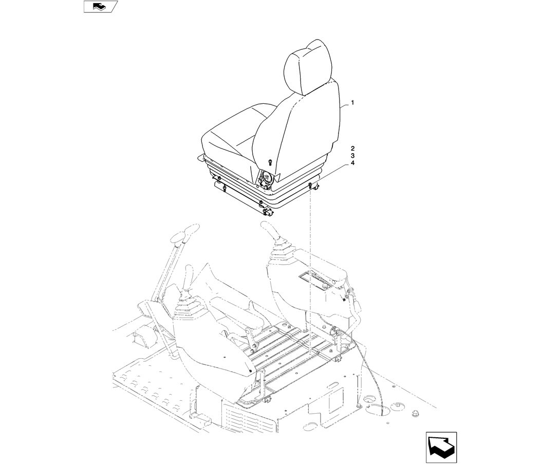 01-067(01) SEAT INSTALLATION-2 SK130-8 SK140LC Excavator Parts Number Electronic Catalog EPC Manuals