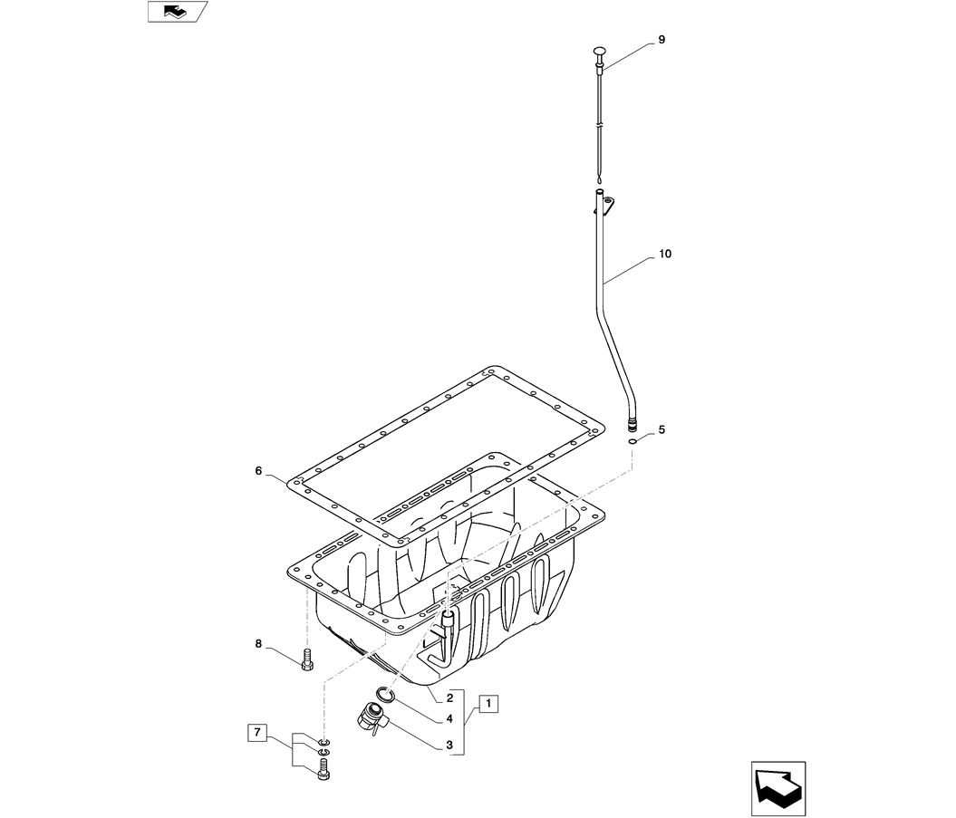 08-010(00) OIL PAN-2 SK130-8 SK140LC Excavator Parts Number Electronic Catalog EPC Manuals