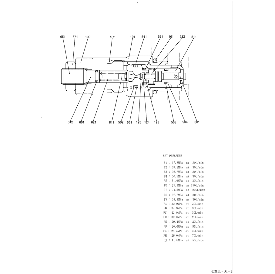 8.006(00) VALVE ASSY, PORT RELIEF YN22V00002F1-FJ (HC015)-SK350-8 Kobelco Excavator Parts Number Electronic Catalog EPC Manuals