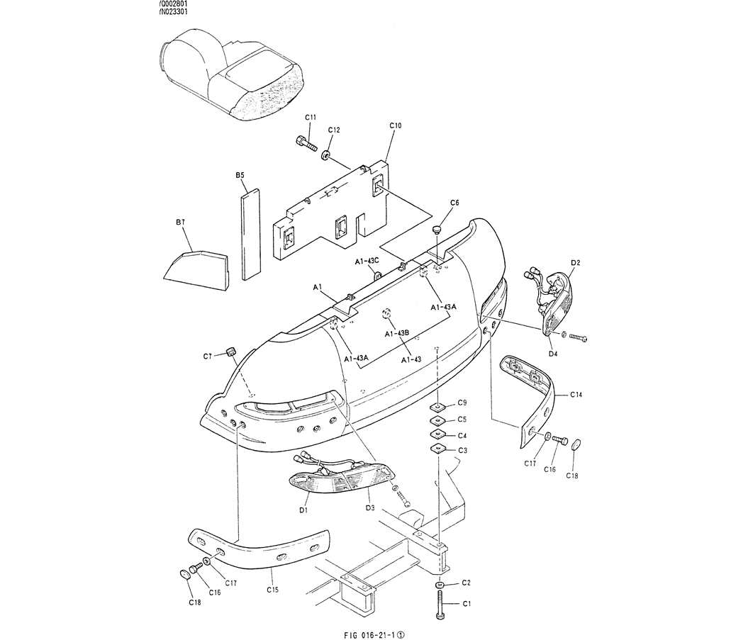 01-003 COUNTER WEIGHT ASSY-Kobelco SK200-3 SK200LC-5 SK200 Excavator Parts Number Electronic Catalog EPC Manuals