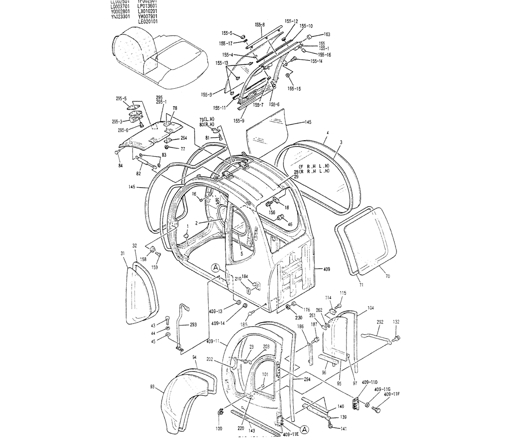 01-030(01)CAB ASSY-Kobelco SK200-3 SK200LC-5 SK200 Excavator Parts Number Electronic Catalog EPC Manuals