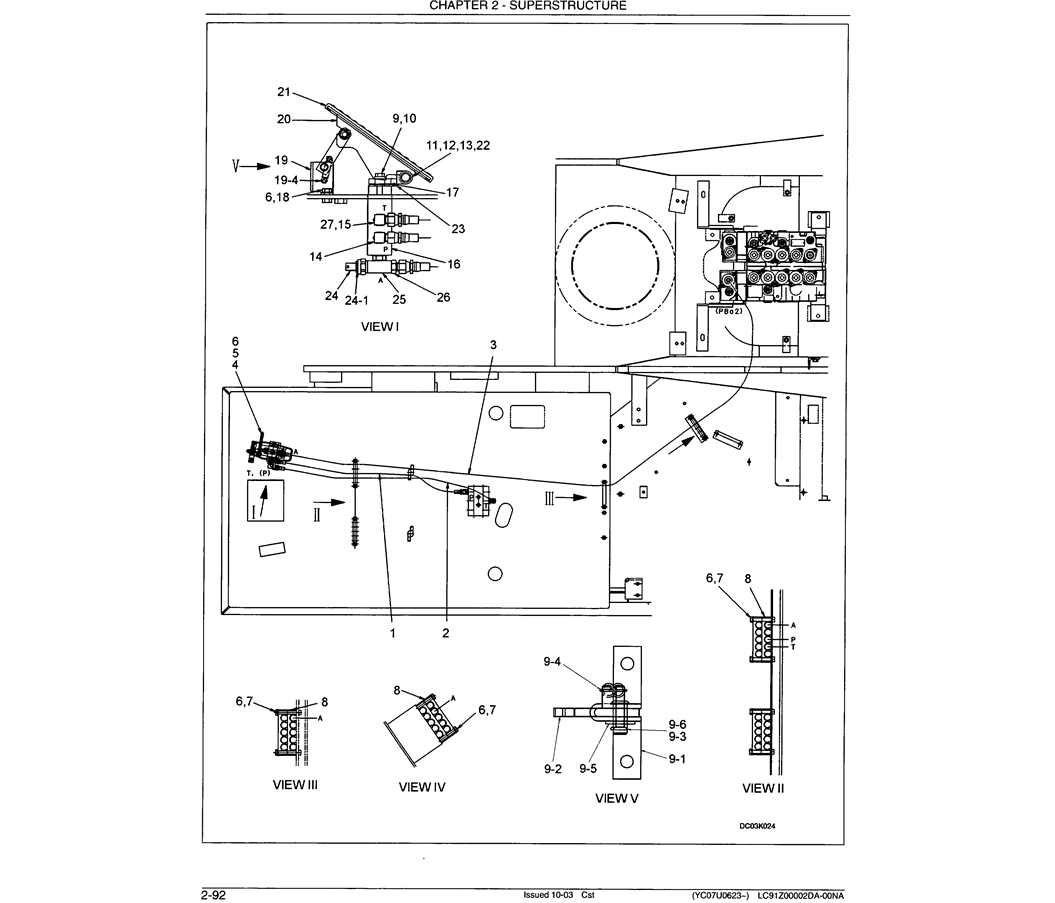 01-051 REMOTE CONTROL LINES (REWORK) (BREAKER)-SK330LC-6E SK330-6E SK350LC-6E Kobelco Excavator Parts Number Electronic Catalog EPC Manuals