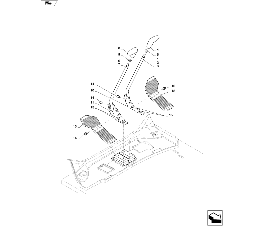 01-051(05)CONTROLS, OPERATORS (NIBBLER & BREAKER)-SK235SR-2 SK235SRLC-2 SK235SR Kobelco Excavator Parts Number Electronic Catalog EPC Manuals