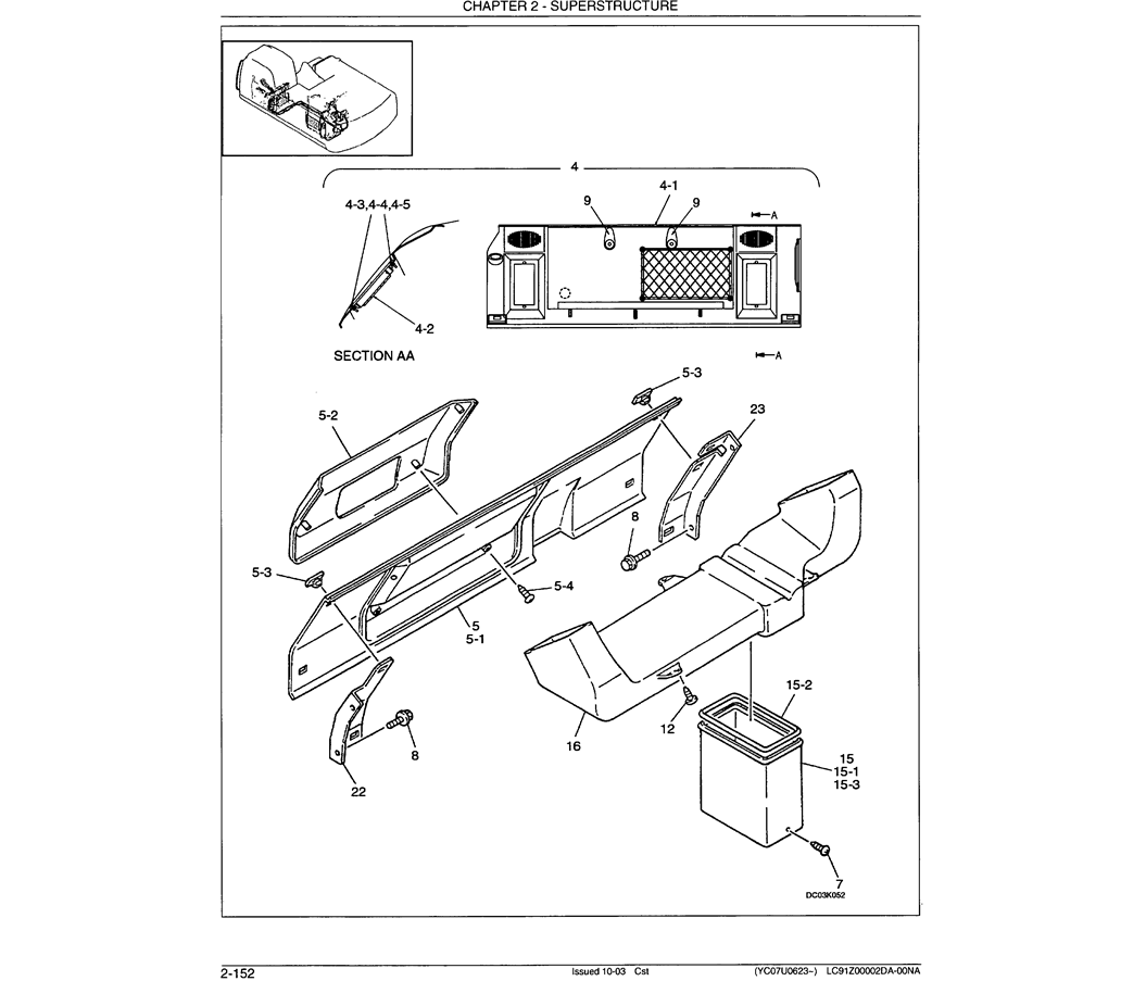 01-078 AIR CONDITIONER INSTALLATION-SK330LC-6E SK330-6E SK350LC-6E Kobelco Excavator Parts Number Electronic Catalog EPC Manuals