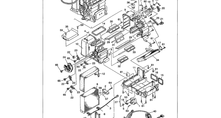 01 082 AIR CONDITIONER ASSEMBLY (COMPONENTS)
