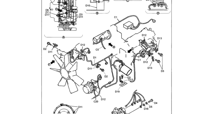 01 091 HARNESS ASSEMBLY (ENGINE)