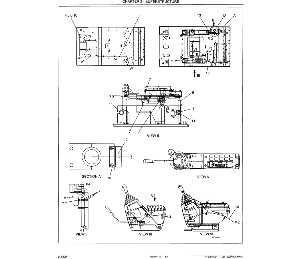 01-125 HARNESS ASSY FLOOR PLATE-Kobelco SK480LC-6E SK480-6S SK480LC-6 SK450-6 Excavator Parts Number Electronic Catalog EPC Manuals