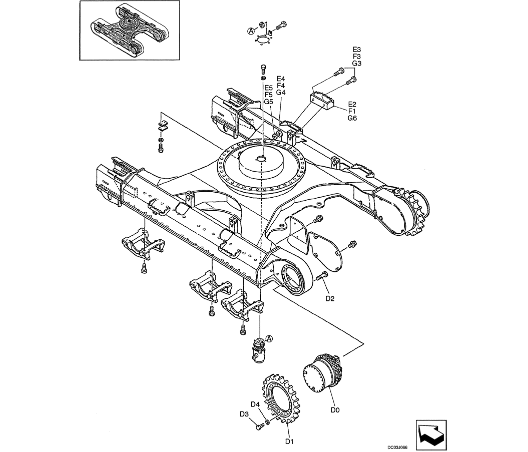 02-002 LOWER INSTALLATION (STANDARD)-SK330LC-6E SK330-6E SK350LC-6E Kobelco Excavator Parts Number Electronic Catalog EPC Manuals