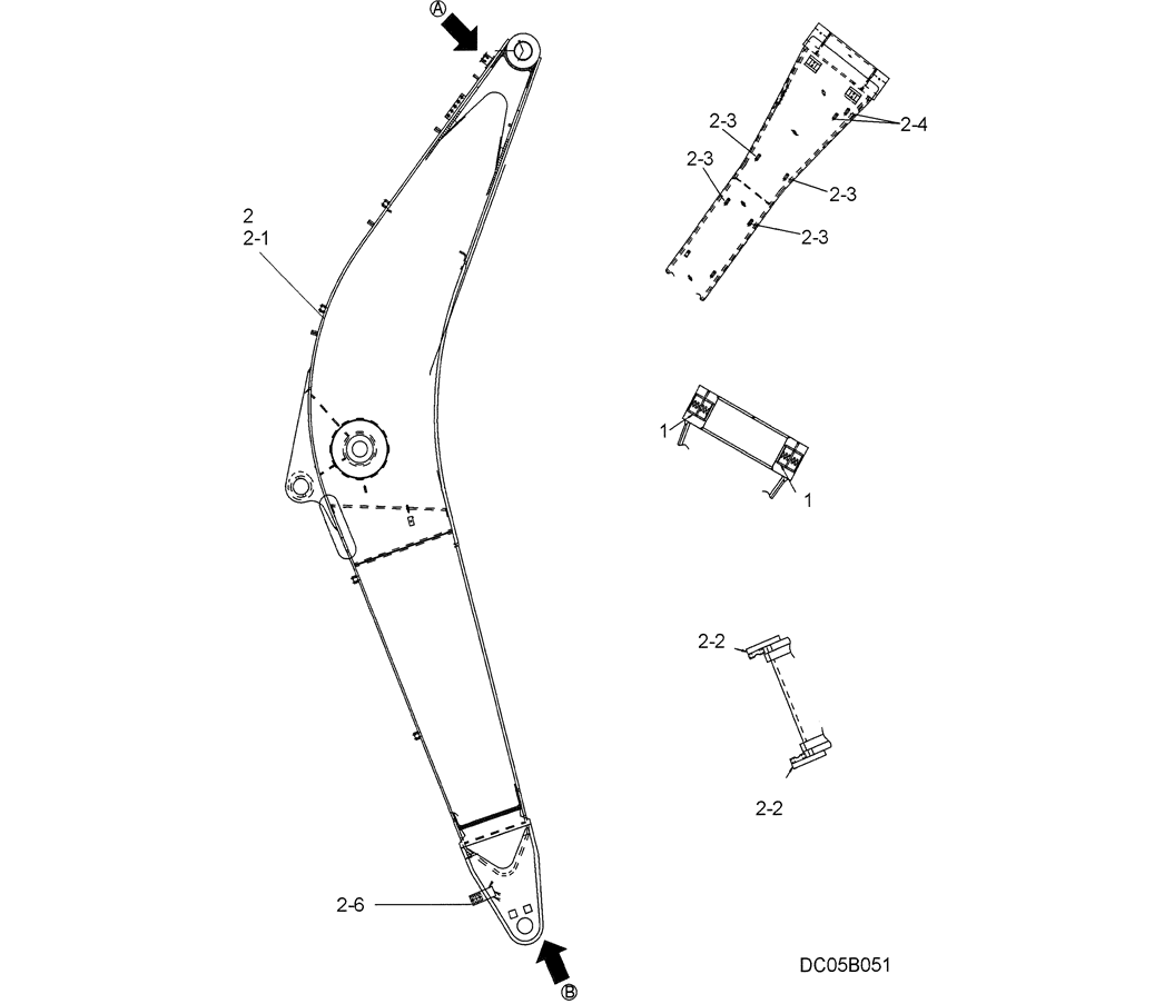 03-006 BOOM ASSEMBLY MASS EXCAVATOR (NIBBLER AND BREAKER)-SK330LC-6E SK330-6E SK350LC-6E Kobelco Excavator Parts Number Electronic Catalog EPC Manuals