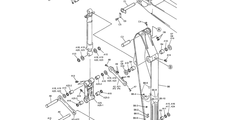 03 007 ARM ASSEMBLY 2.94M (9FT 8IN)