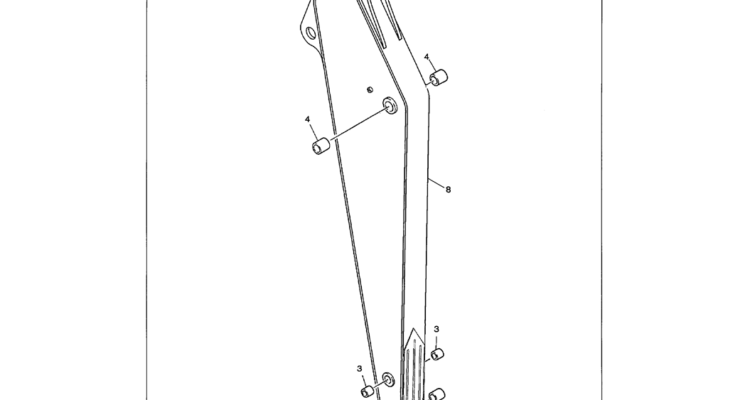 03 025 ARM ASSEMBLY 4.15M (14 FT – 2 IN) LONG ARM