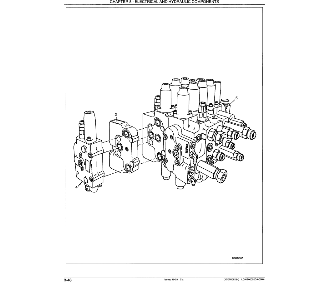 07-021 CONTROL VALVE ASSEMBLY (STANDARD)-SK330LC-6E SK330-6E SK350LC-6E Kobelco Excavator Parts Number Electronic Catalog EPC Manuals