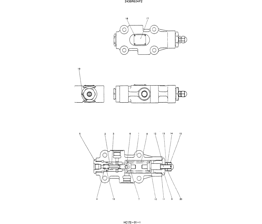 07-057VALVE ASSY, REDUCING-Kobelco SK200-3 SK200LC-5 SK200 Excavator Parts Number Electronic Catalog EPC Manuals