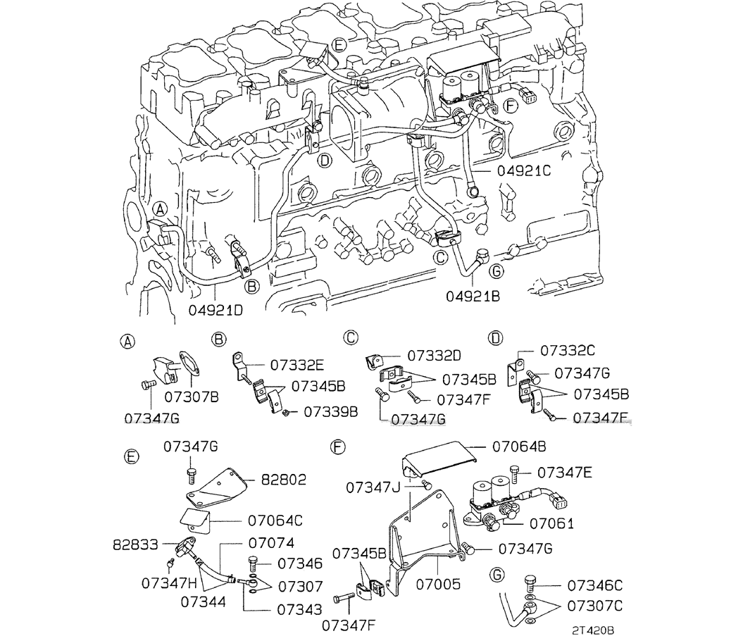 08-020(04) FUEL INJECTION PUMP Mitsubishi 6D24-Kobelco SK480LC-6E SK480-6S SK480LC-6 SK450-6 Excavator Parts Number Electronic Catalog EPC Manuals