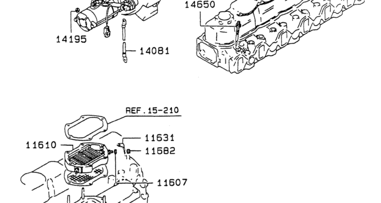 08 032(01)STARTER Mitsubishi 6D34 Engine