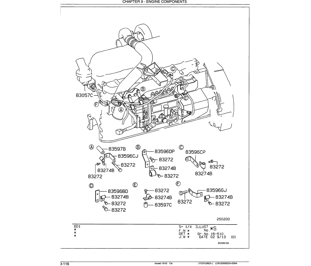 08-037 ENGINE HARNESS-SK330LC-6E SK330-6E SK350LC-6E Kobelco Excavator Parts Number Electronic Catalog EPC Manuals