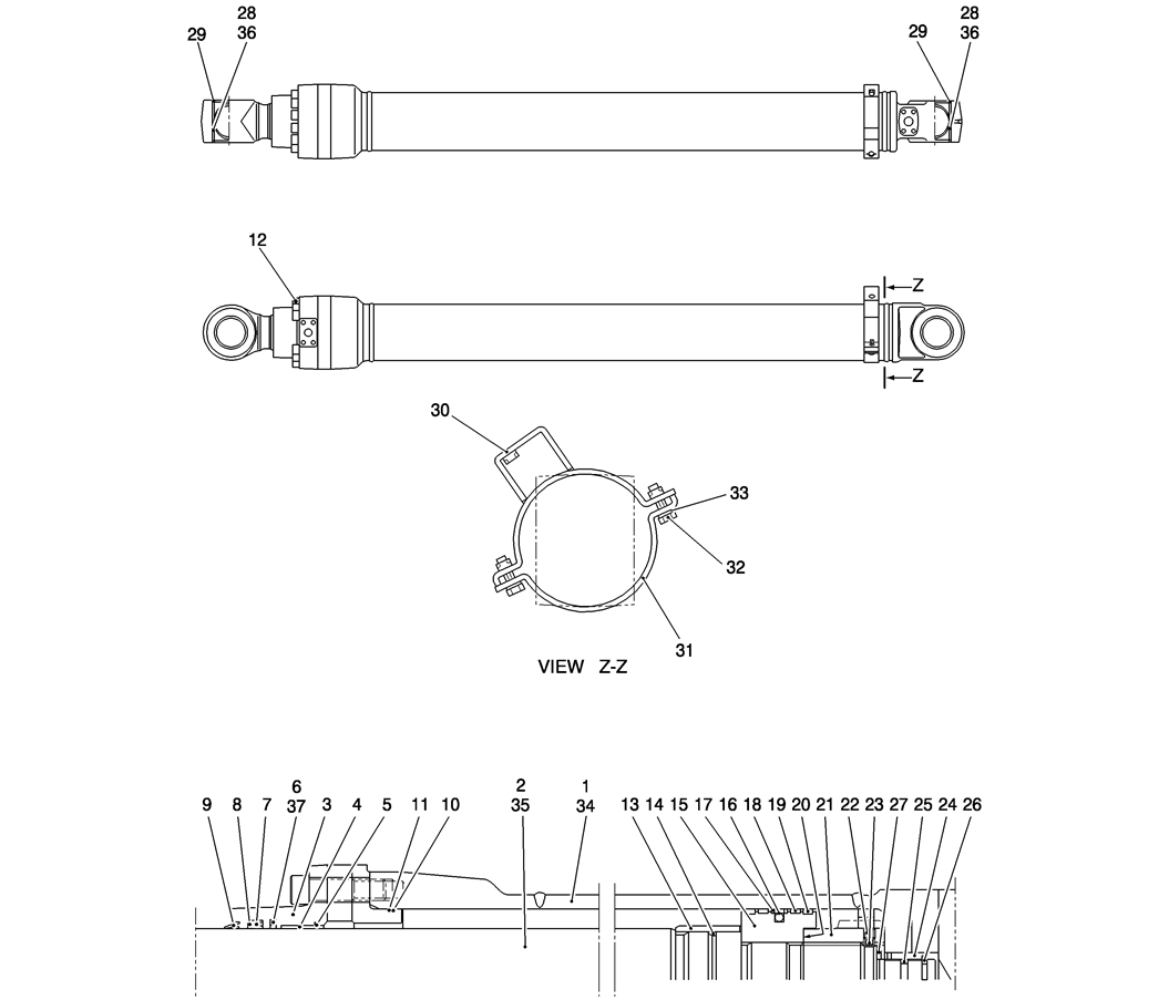 HC660-01-1 CYLINDER ASSY, ARM-Kobelco SK200-8 SK210LC-8 SK210D-8 Excavator Parts Number Electronic Catalog EPC Manuals