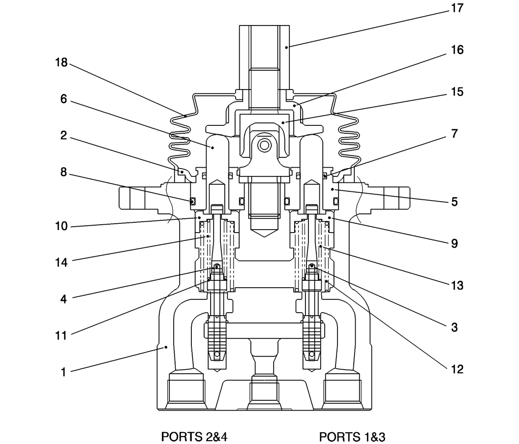 HC800-01-1 VALVE ASSY, PILOT-Kobelco SK200-8 SK210LC-8 SK210D-8 Excavator Parts Number Electronic Catalog EPC Manuals