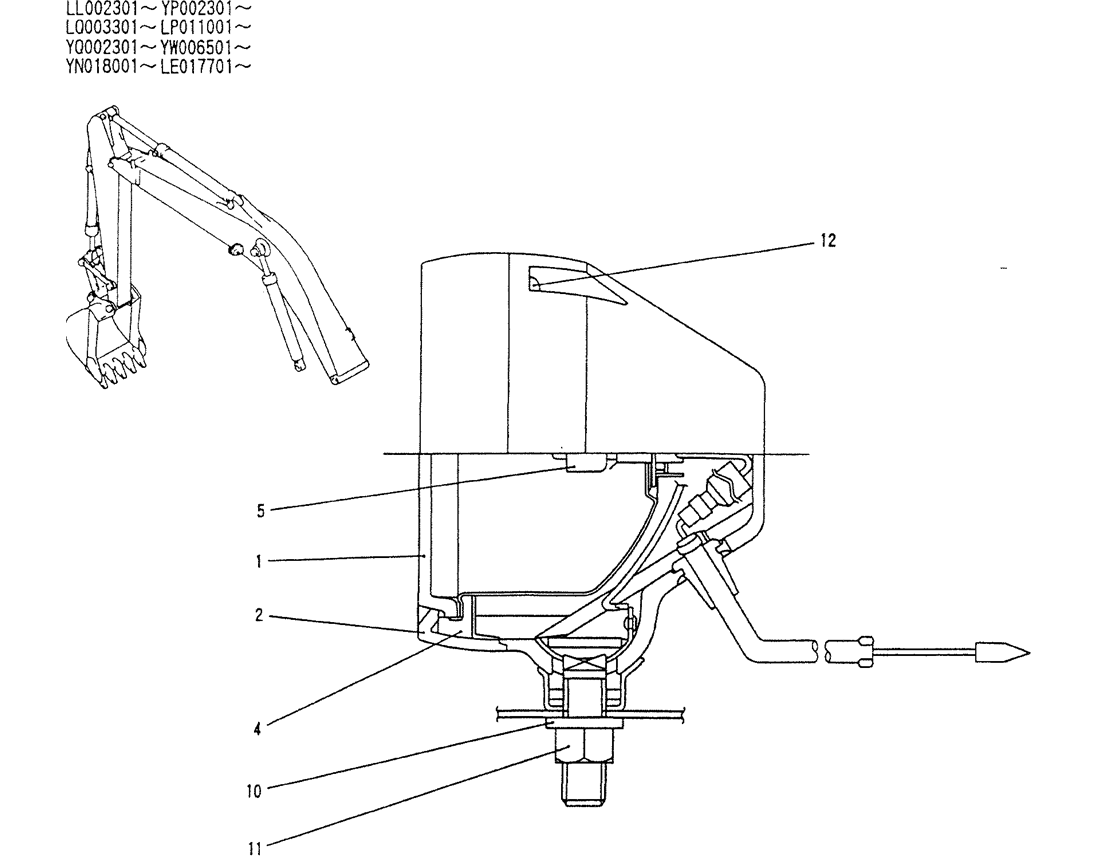 01-052 LIGHT ASSY-Kobelco SK120LC-5 SK120-V SK120LC-3 Excavator Parts Number Electronic Catalog EPC Manuals