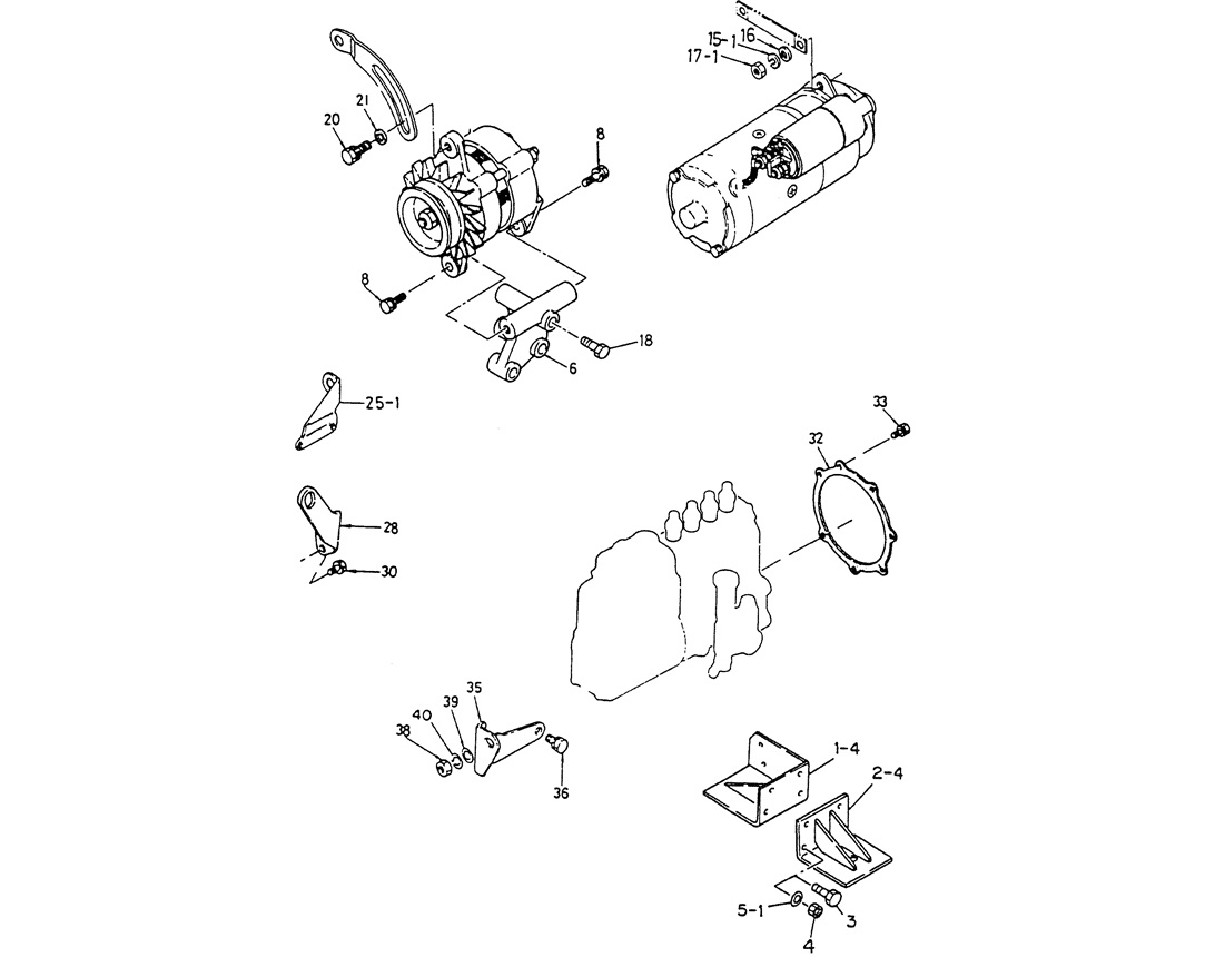 08-014 ENGINE FOOT, HANGER & FIXING PARTS-Kobelco SK120LC-5 SK120-V SK120LC-3 Excavator Parts Number Electronic Catalog EPC Manuals