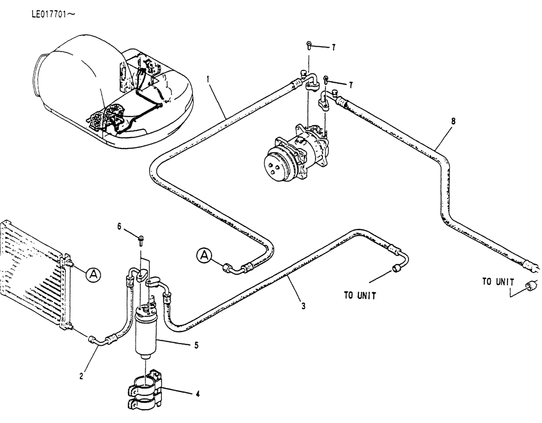 01-051 DRYER ASSY, AIR-Kobelco SK60-3 SK60-5 SK60 Excavator Parts Number Electronic Catalog EPC Manuals