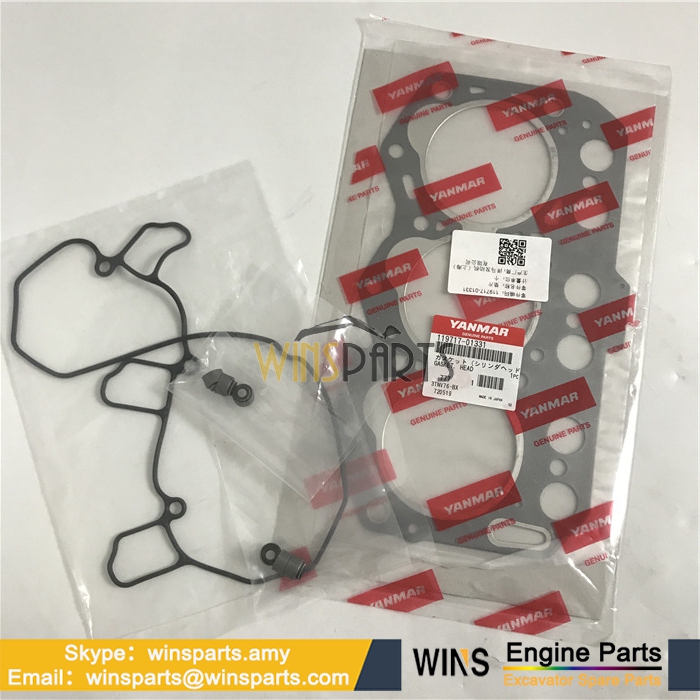 119717-01331 YM11971701331 Yanmar 3tn76 3tne76 3tnv76 3d76 ENGINE Cylinder head gasket OIL PAN GASKET 