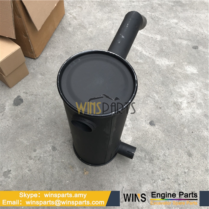 4389278 ENGINE MUFFLER FOR Hitachi EX60-5 EX60BUN-5 EX70LCK-5 EX75UR-3 EX75URLC-3 EX80U EX60-5LC Excavator Parts 