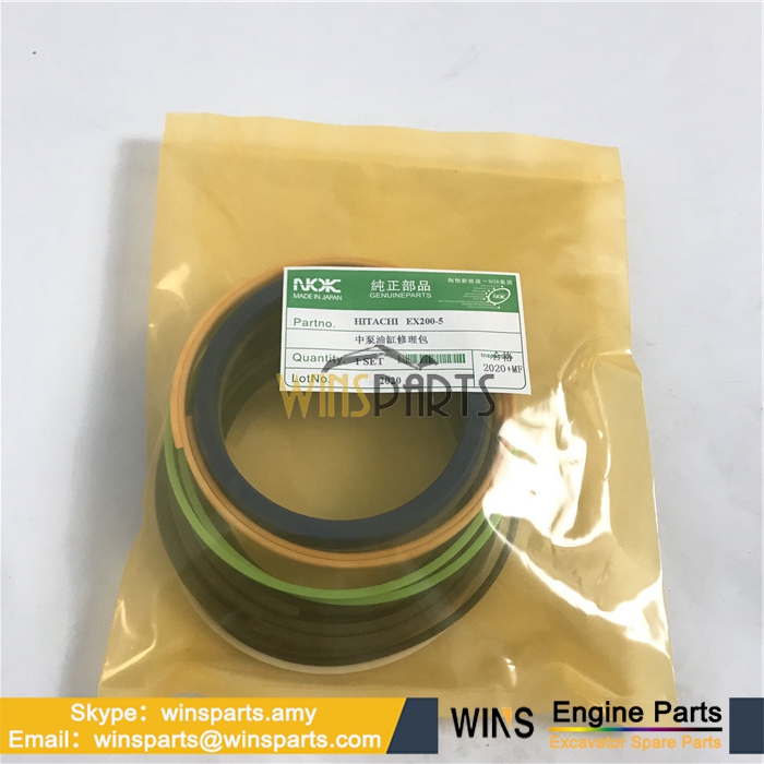 4426669 4397047 4364917 4364915 4386552 ARM BOOM BUCKET Cylinder Seal Kit Hitachi EX200-5 EX210H-5 EX210K-5 Excavator Parts