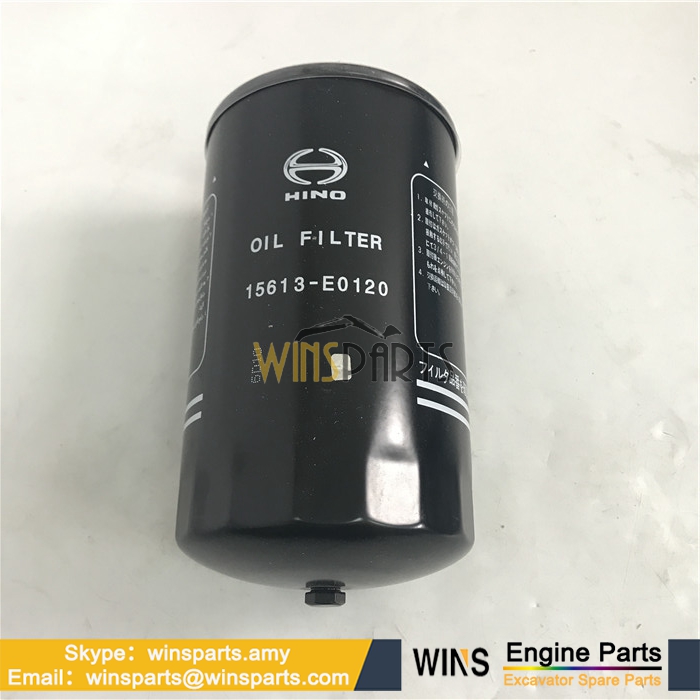 VH15613E0120 15613-E0120 VH156072190A VHS156601090 ENGINE OIL FILTER Kobelco SK210D-8 SK350-8 SK250-10 SK200-10 Excavator Parts